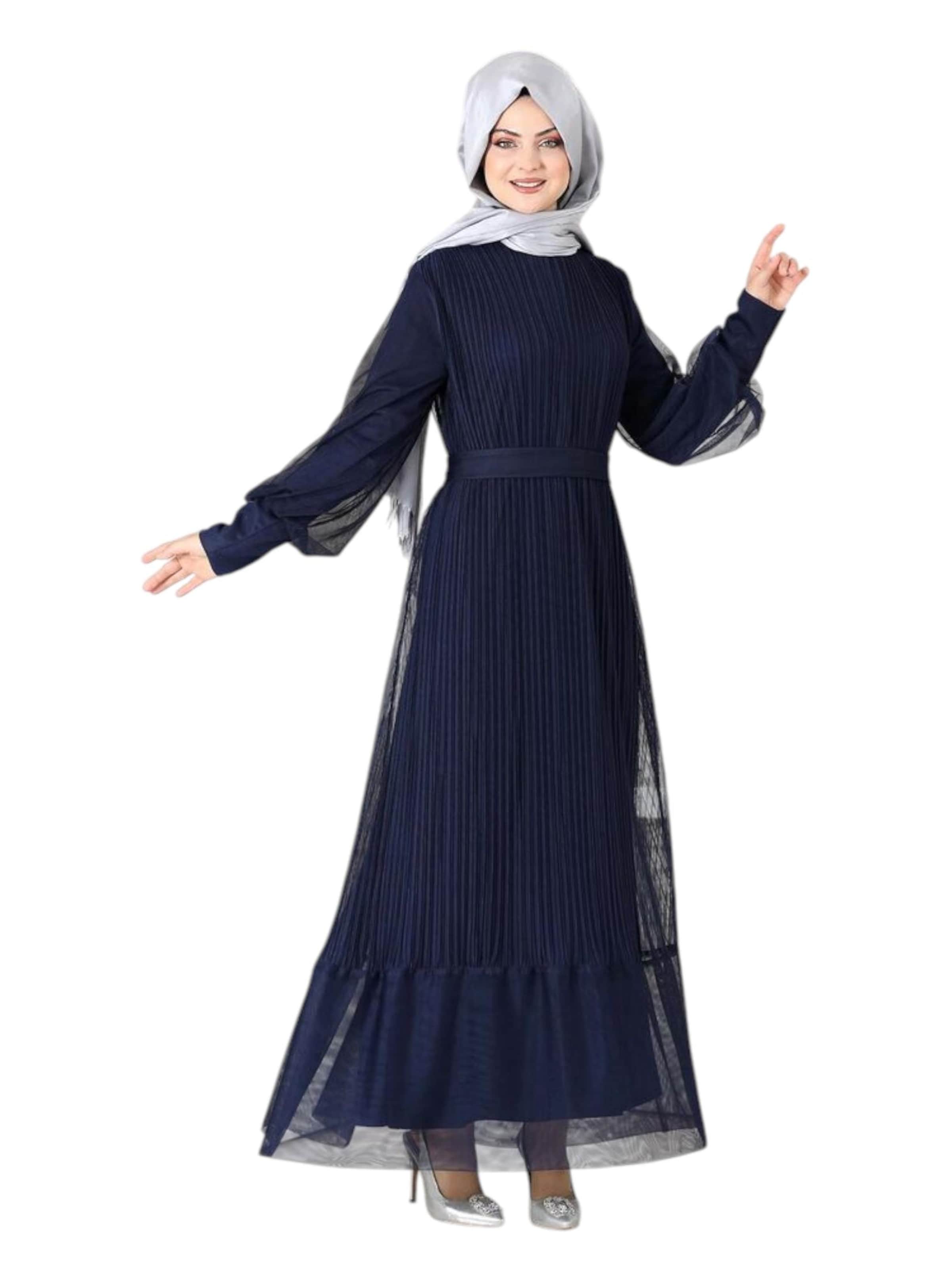 fashionshowcase Abendkleid 'BEGÜM'‌‌‌‌‌‌ in Blau