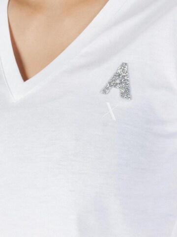 Top 'XW002330 AF10356' di ARMANI EXCHANGE in bianco