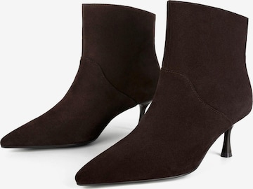 L37 HANDMADE SHOES Ankle Boots 'SUPERLUMINAL' in Braun: Vorderseite
