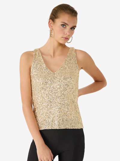 No Matter What Top in gold, Produktansicht