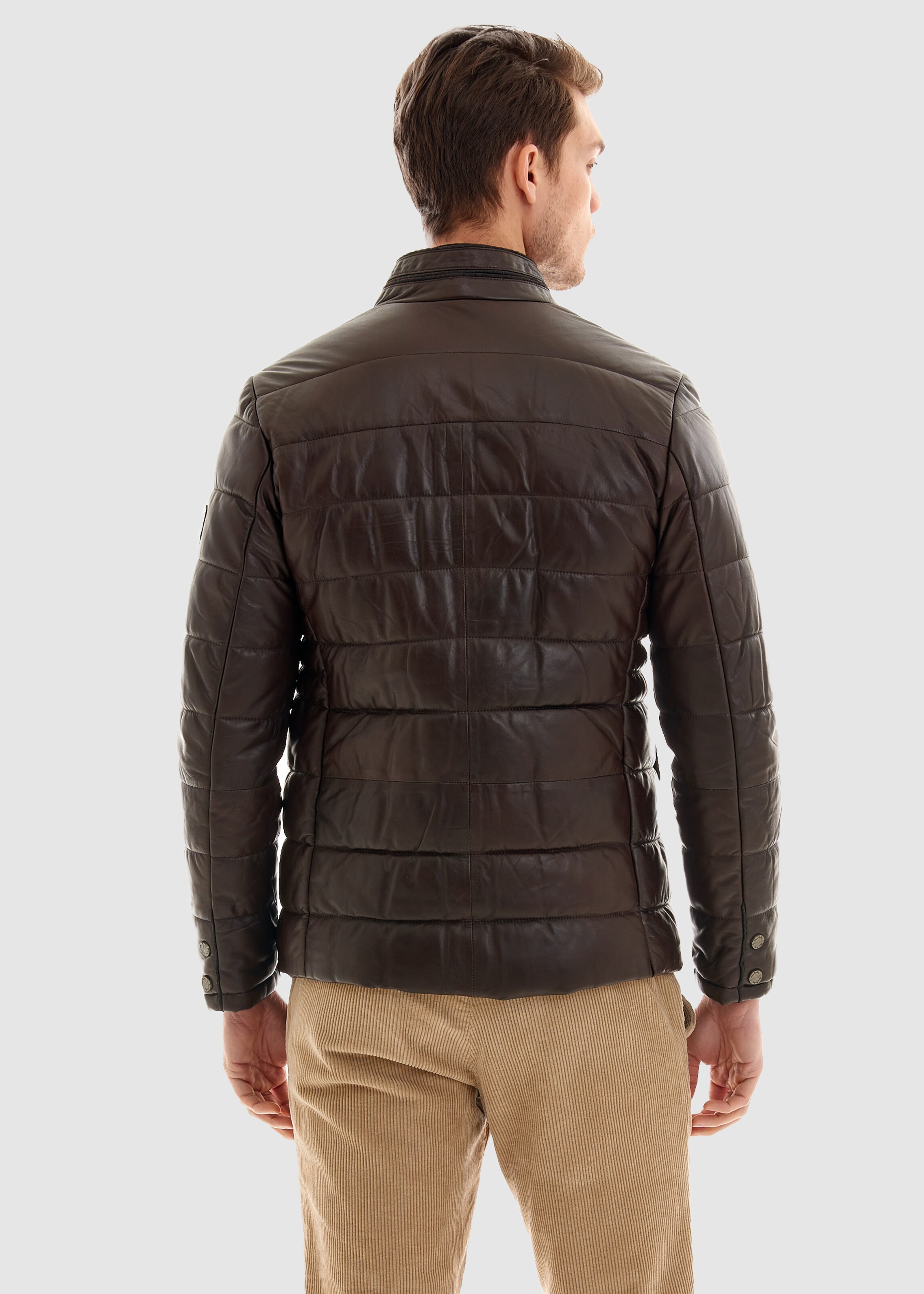 PIERRE CARDIN Between Season Jacket in Brown ABOUT YOU