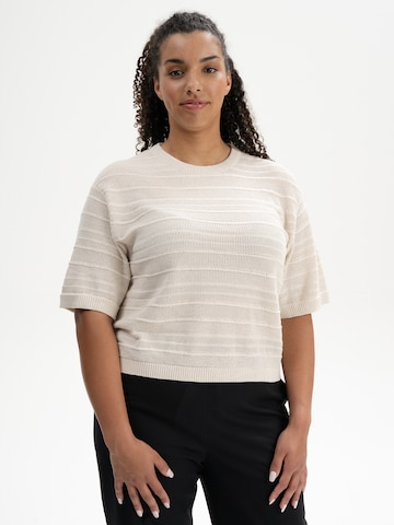 MELA Πουλόβερ 'Arohi' σε μπεζ: μπροστά