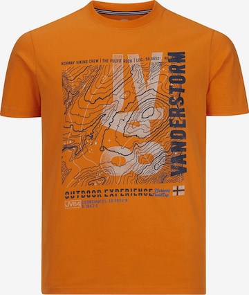 Jan Vanderstorm Shirt ' Pavelko ' in Oranje: voorkant