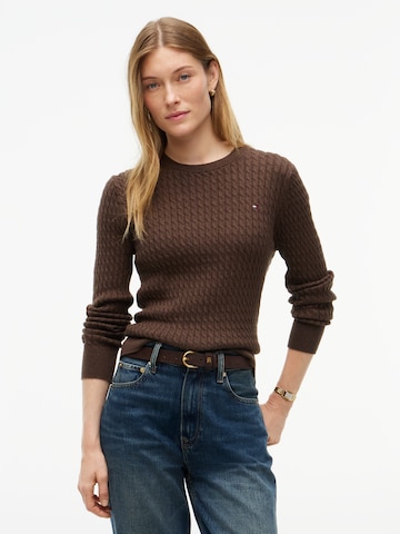 TOMMY HILFIGER - Jersey en marrón: frente