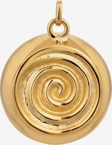 Stilnest Pendant in Gold: front