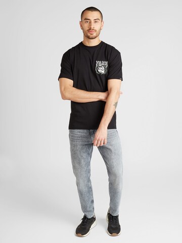 VANS T-Shirt 'LUCKY STREAK' in Schwarz