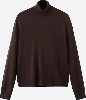 MANGO Pullover 'LUCCAC' in Braun: Vorderseite