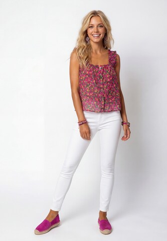IZIA - Top en rosa