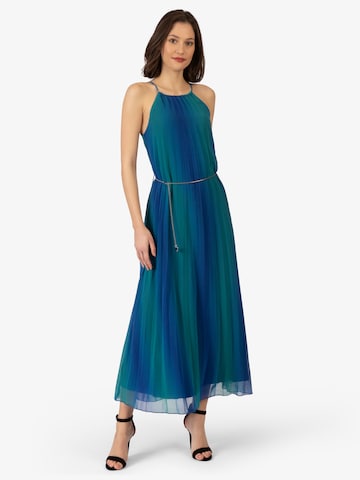 APART - Vestido de noche en azul: frente