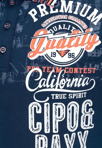 CIPO & BAXX Shirt in Blue