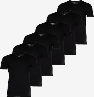 LACOSTE T-Shirt in Schwarz: Vorderseite
