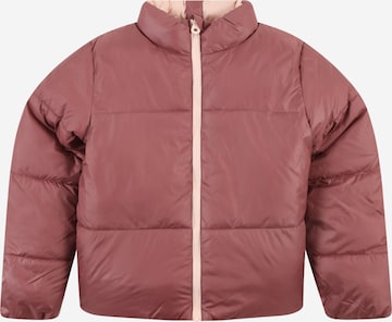 KIDS ONLYZimska jakna 'New Ricky' - smeđa boja: prednji dio