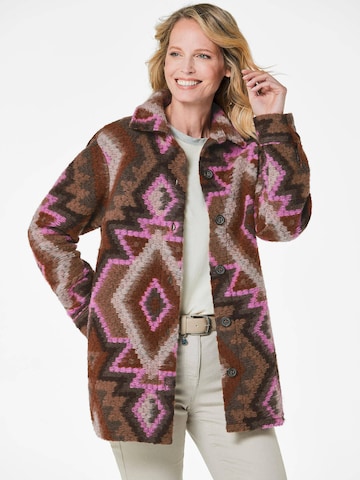 Goldner Jacke in Braun