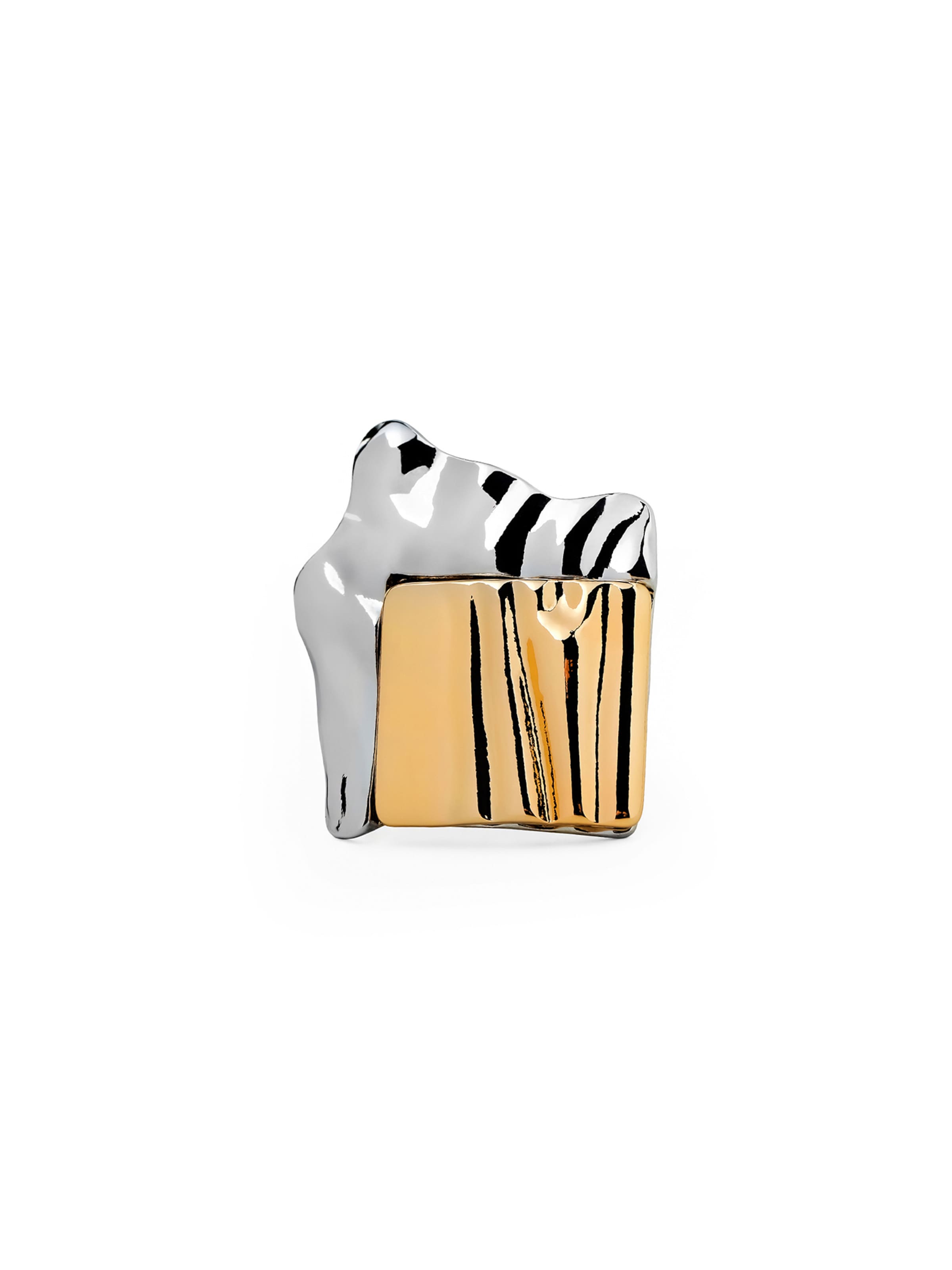 TATUUM Ring 'Falli' in Gold: Vorderseite