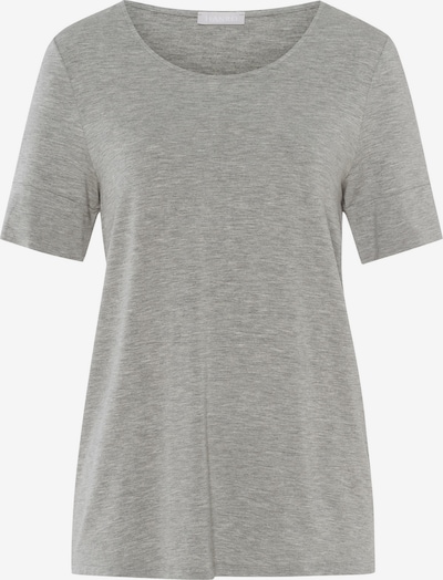 Hanro Chemise de nuit ' Natural Elegance ' en gris chiné, Vue avec produit