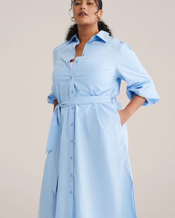 WE Fashion Mekko värissä sininen