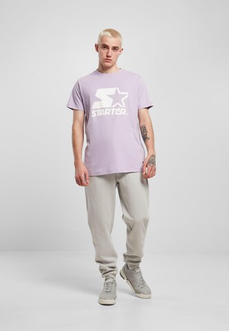 T-Shirt Starter Black Label en violet