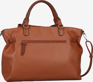 TOM TAILOR Handbag 'Naida' in Brown