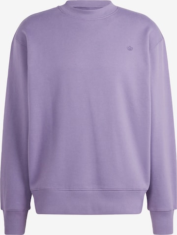ADIDAS ORIGINALS Sweatshirt 'Adicolor Contempo' i lila: framsida