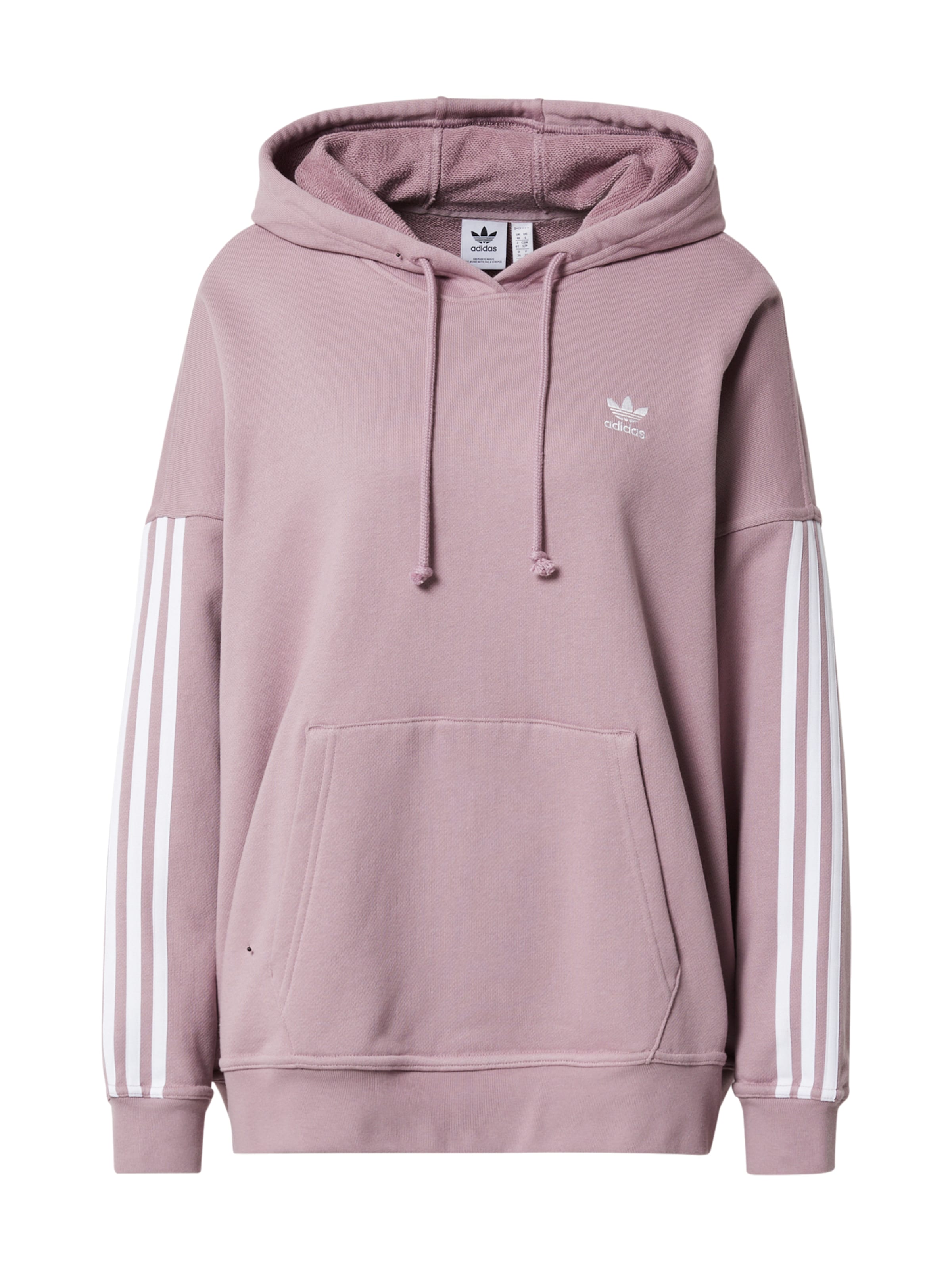ADIDAS ORIGINALS Sweatshirt in rosé / weiß, Produktansicht