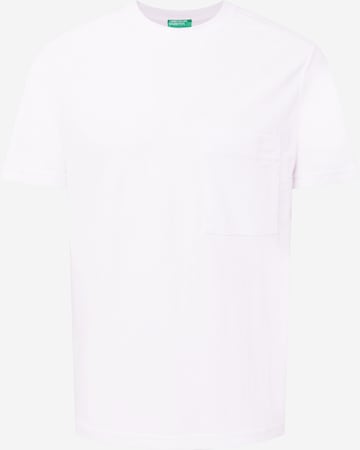 UNITED COLORS OF BENETTON Shirt in White: front