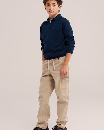 WE Fashion Sweater in Blue
