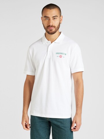 JACK & JONES Poloshirt 'JPRBLAALFIE' in Weiß: predná strana