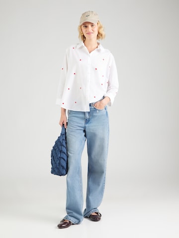 ONLY - Blusa 'ONLNew Lina' em branco