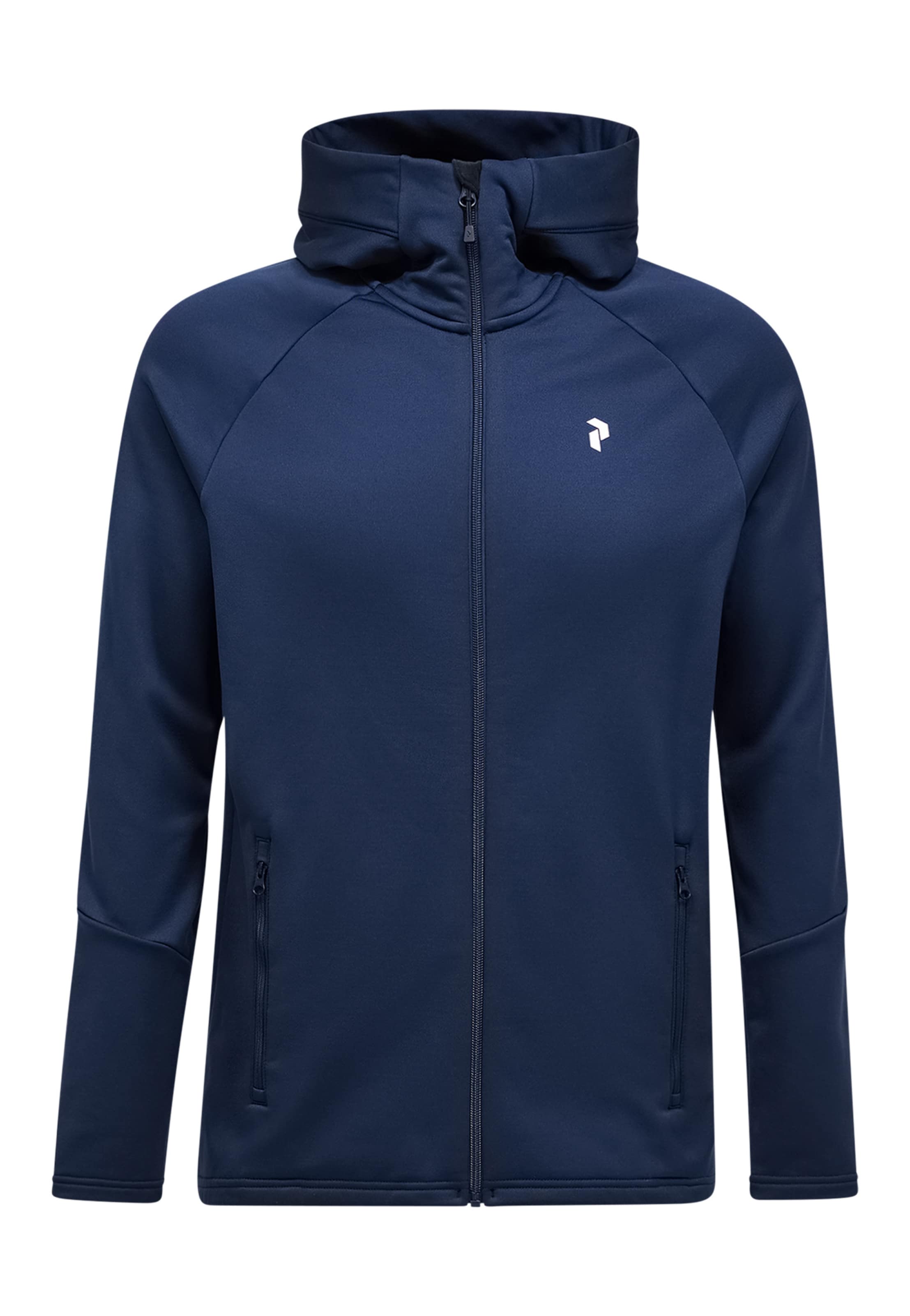 Veste en polaire PEAK PERFORMANCE en bleu : devant
