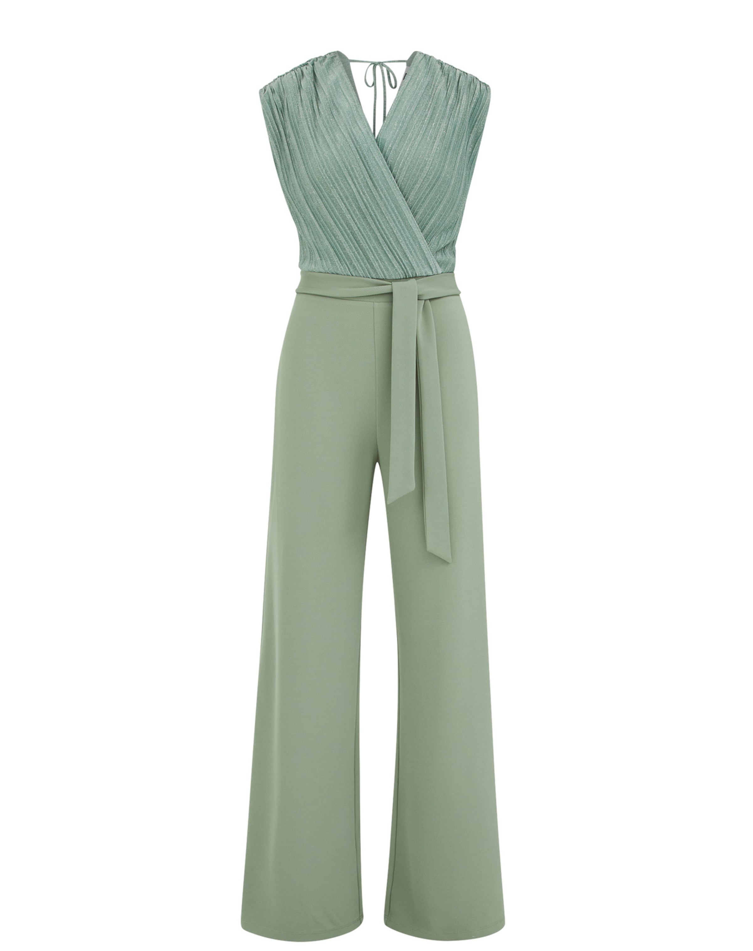 WE Fashion Ολόσωμη φόρμα σε πράσινο: μπροστά