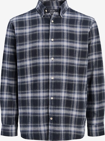 JACK & JONES Button Up Shirt 'JJEFIELD' in Blue: front