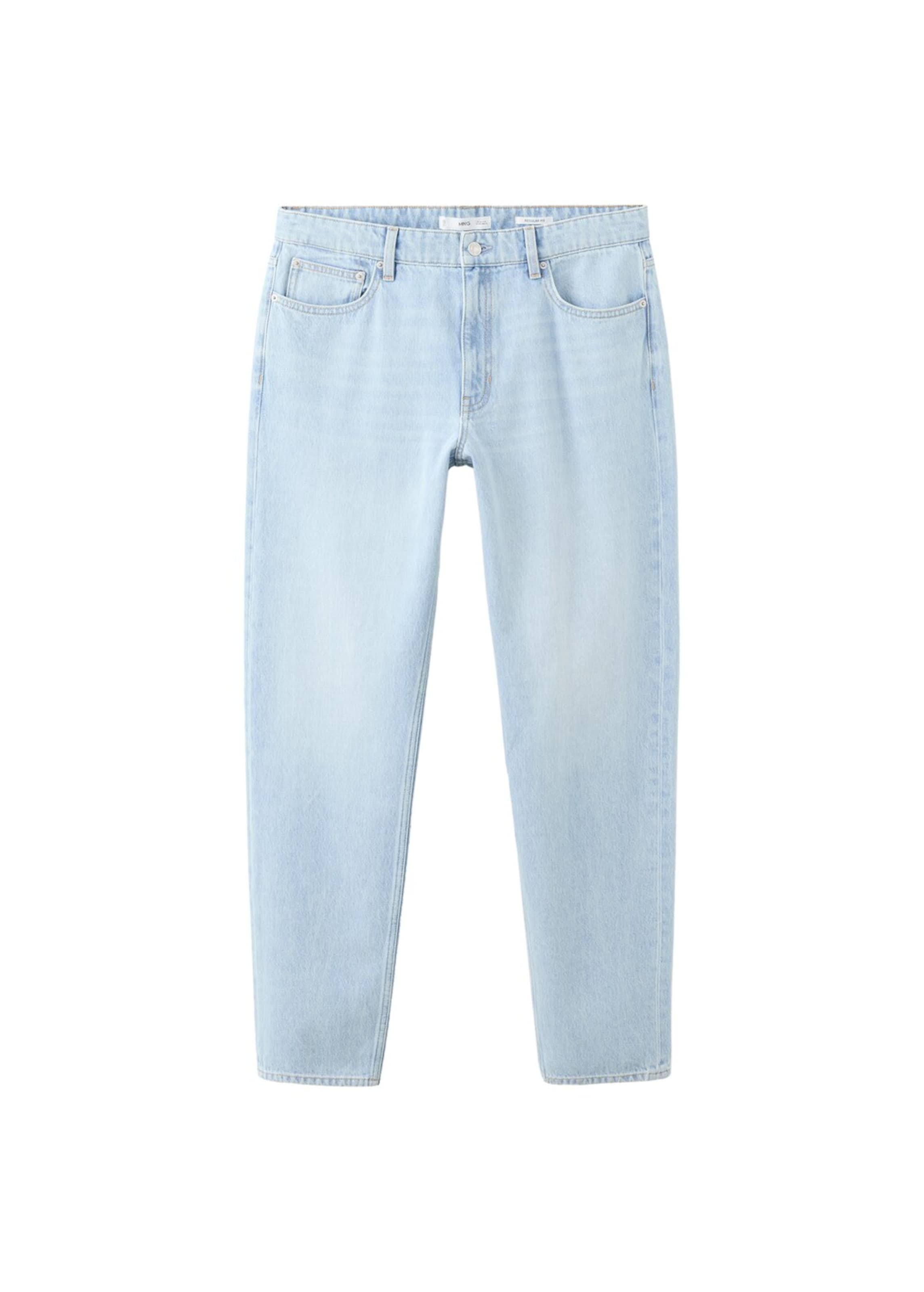 MANGO MAN Regular Jeans 'Bob' in Blue: front