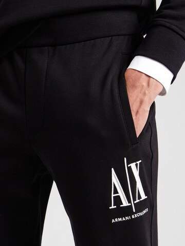ARMANI EXCHANGE Tapered Hose '8NZPPA' in Schwarz