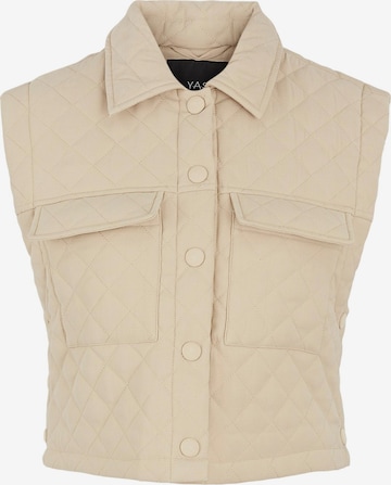 Gilet 'Rola' Y.A.S en beige : devant