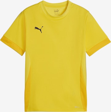 PUMA Performance Shirt in Yellow: front