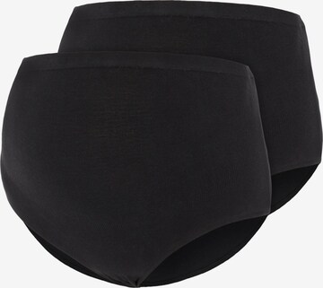 MAMALICIOUS Panty in Schwarz: front