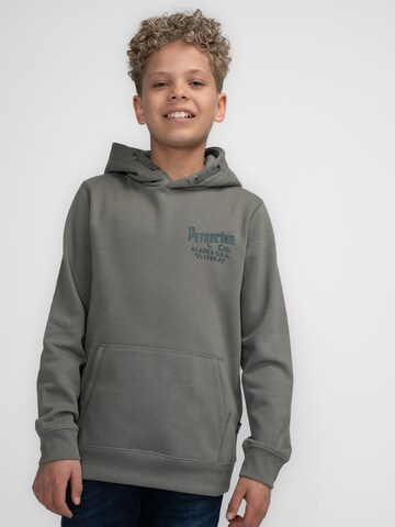 Petrol Industries Sweatshirt 'SaintPaulIsland' in Green: front