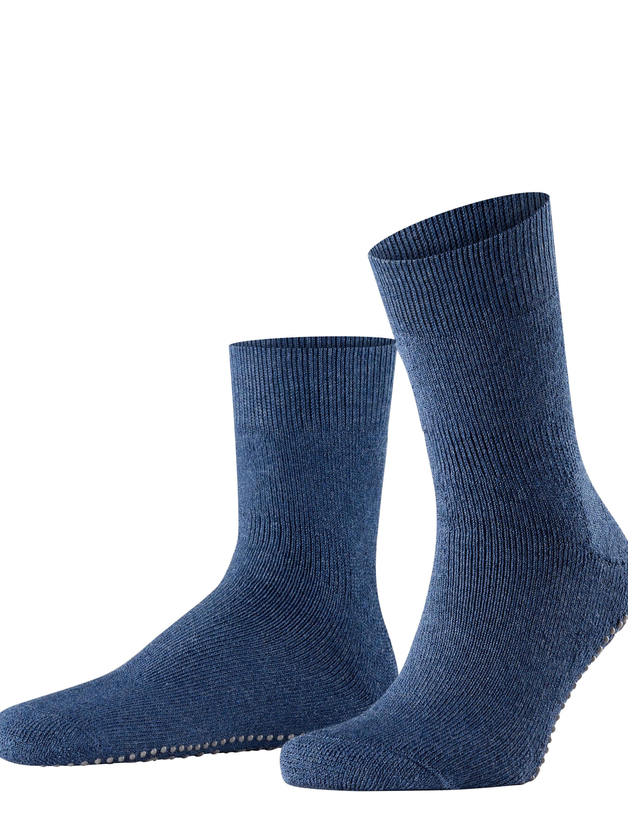 FALKE Socks 'Homepads' in Blue: front