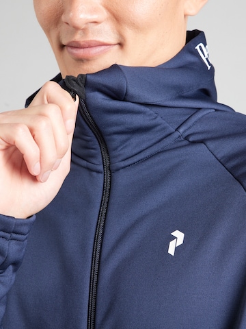 Veste en polaire fonctionnelle 'Rider Essentials' PEAK PERFORMANCE en bleu