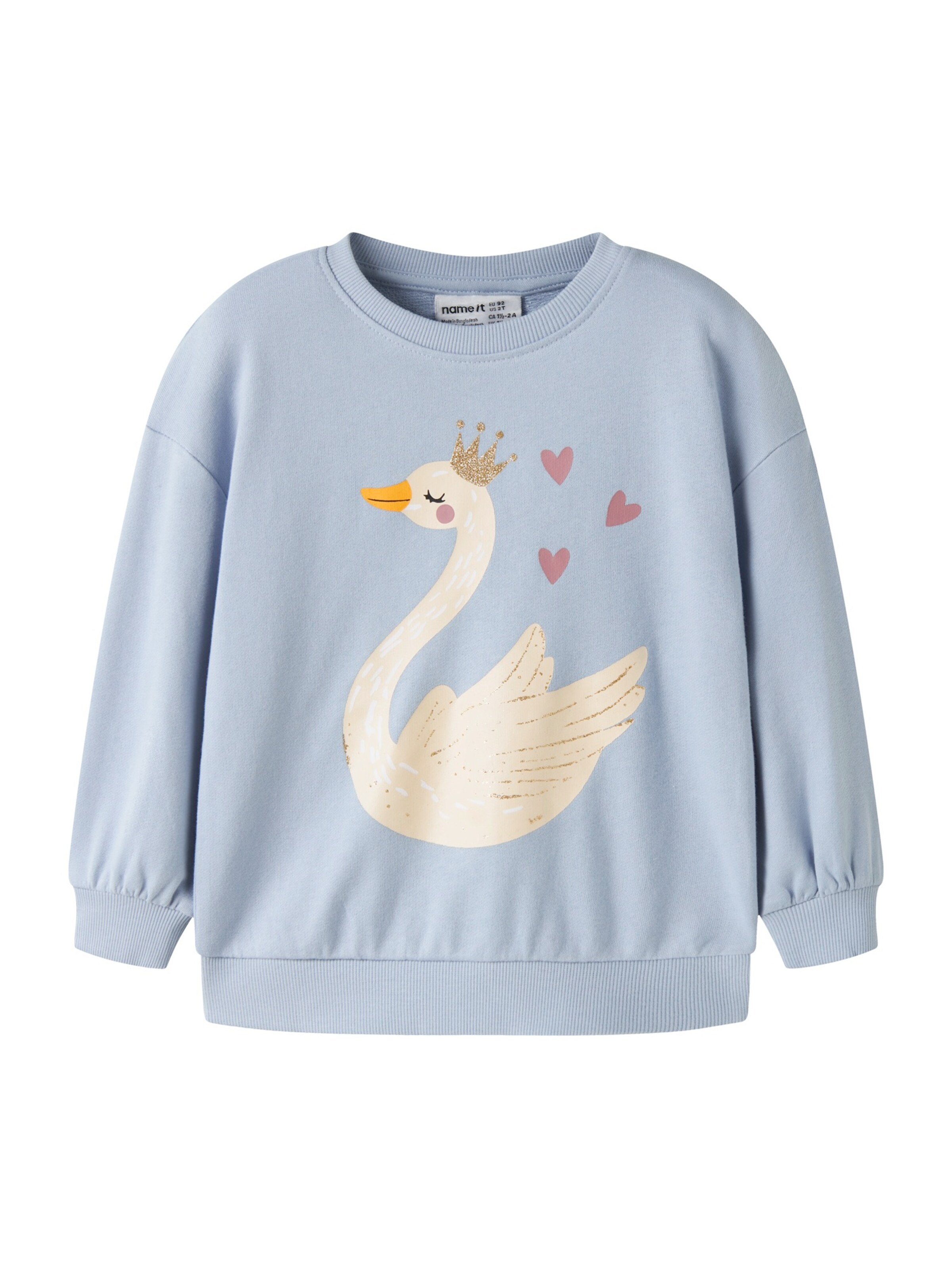 NAME IT Sweatshirt 'NMFVALONA' in Blau: Vorderseite