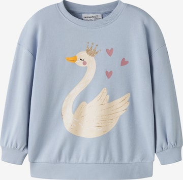 NAME IT Sweatshirt 'NMFVALONA' in Blau: Vorderseite