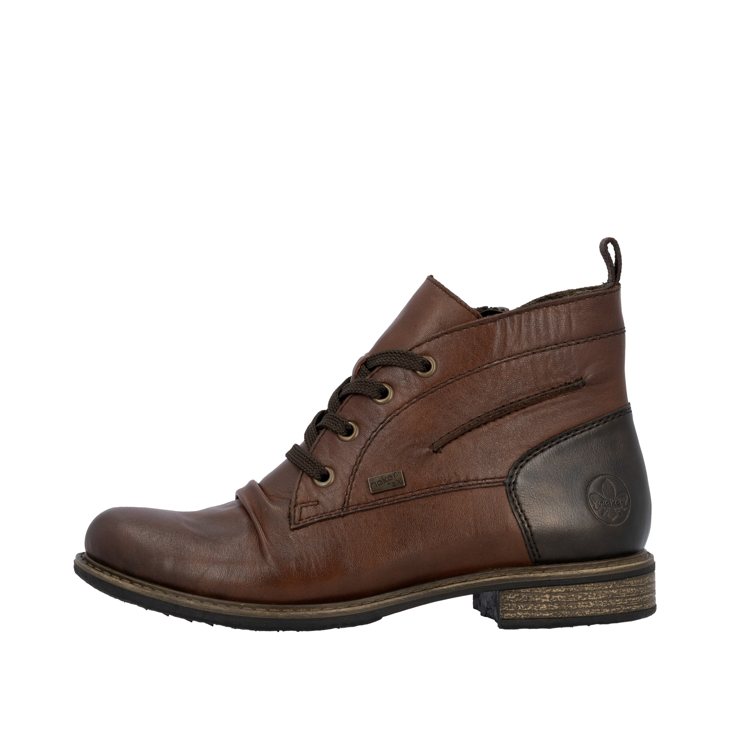 Bottines à lacets ' 74804 ' Rieker en marron
