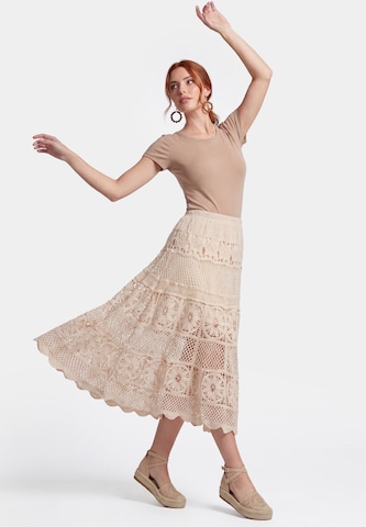 usha FESTIVAL Skirt in Beige