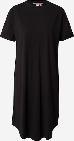 QS - Vestido oversized em preto: frente