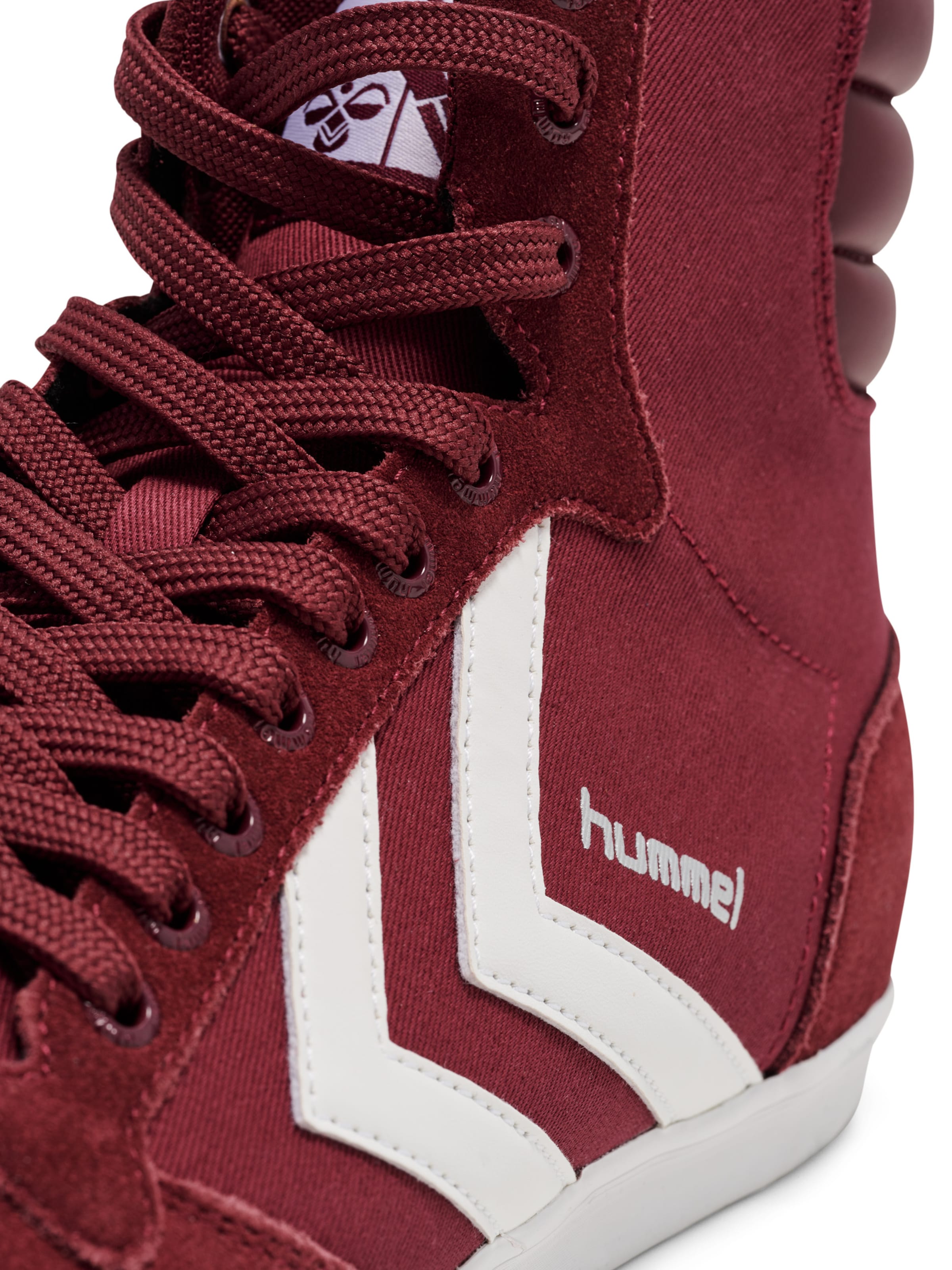 Sneaker bassa 'Slimmer Stadil' di Hummel in rosso