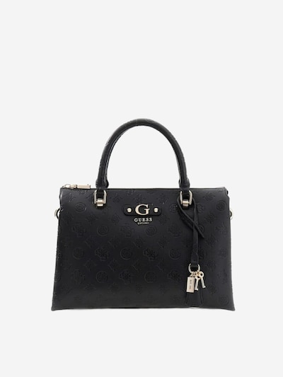 GUESS Sac à bandoulière 'Guess Sac Bandoulière Dita Dome Satchel Black Logo' en One Size en noir, Vue avec produit