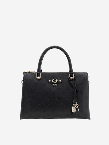 GUESS Taška cez rameno 'Guess Sac Bandoulière Dita Dome Satchel Black Logo' - Čierna: predná strana