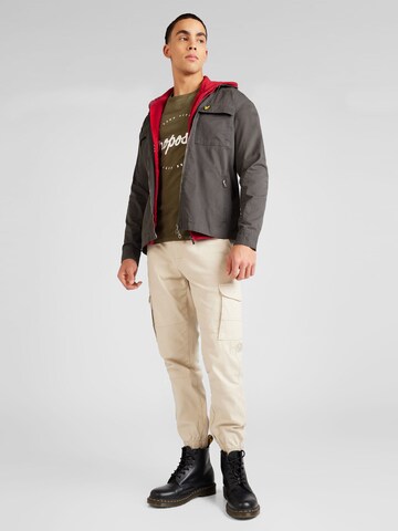 Lyle & Scott Jacke in Grau