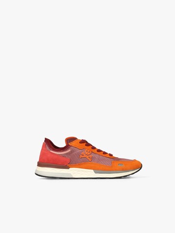 Scalpers Låg sneaker 'Moon' i orange