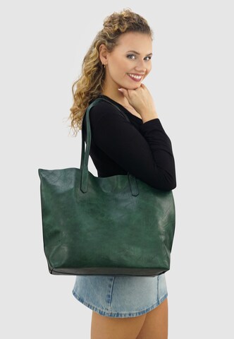 HARPA Shopper in Green: front